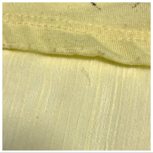 XXL Faded Glory Butterfly Lt Yellow Top 🦋 - Picture 7 of 8